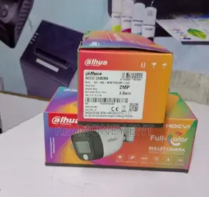 24/7 Full Color Dahua Bullet CCTV Camera With Audio