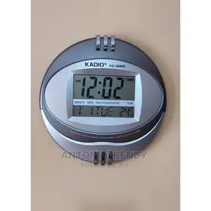 Kadio Wall Clock Modern Design Digital