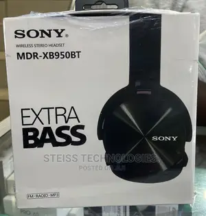 MDR-XB950 Sony Wireless Headphones.