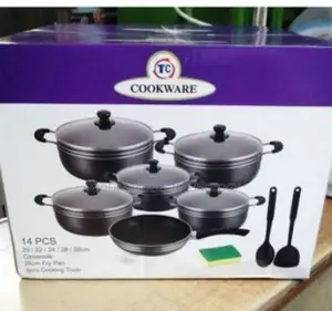 14 Pieces Non Stick Cookware Tc