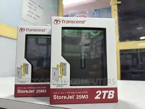 Transcend 2tb Storejet 25m3 Usb 3.1 Gen 1 Portable Drive