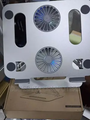 Metallic Laptop Stand