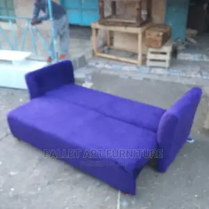 Pallet Sofa Bed With Cushions