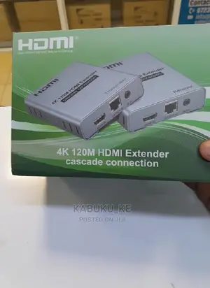  120M HDMI Extender Cascade Connection via Cat5e/6 CAT6