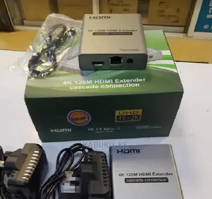  120M HDMI Extender Cascade Connection via Cat5e CAT6