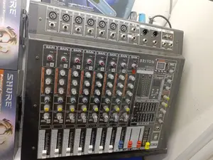 Powered Mixer 8 Channel Briton Usb