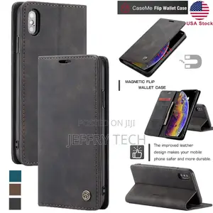 CASE ME Wallet Case Flip Card Holder Cover for iPhone 8 7 Pl