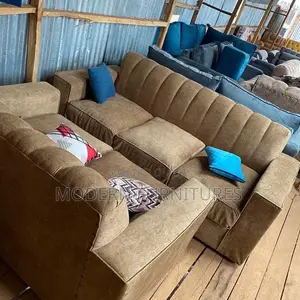 Brown 5 Seater Sofa
