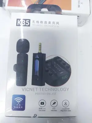 Aux Wireless Lavalier Microphone