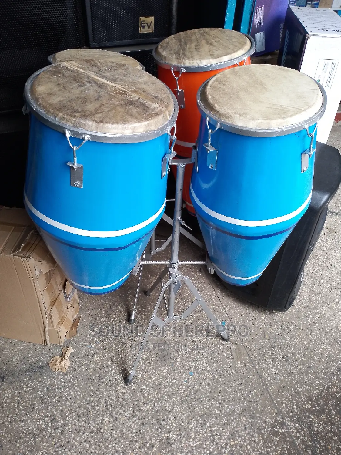 Local Single Stand Conga Drums
