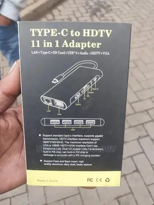 Type C 11 in 1 Usb Hub With Hdmi,Lan,Vga,Audio,Pd,Sd,Usb 3.0