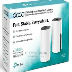 Tp-Link Deco M4 (2pack) Whole Home Wi-Fi System "Tl-Deco M4"