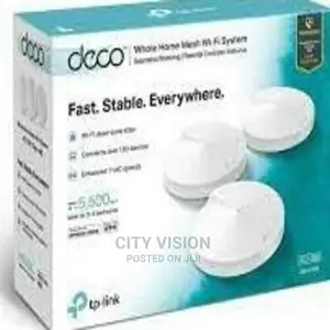 Tp-Link Deco M5 AC1300 Whole Homewi-Fi (3 Pack)Tl-Deco M5-3