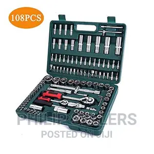 MLG Socket Ratchet Wrench Mechanic 108-piece Tool Set/Tool B