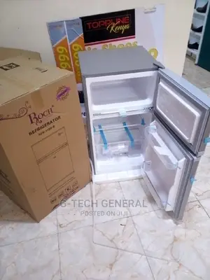 Roch Rfr-110d-b 85l Double Door Refrigerator
