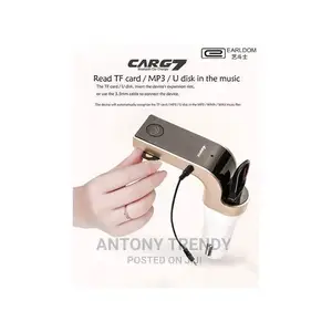 Car G7 Car Modulator Bluetooth Charger Mp3