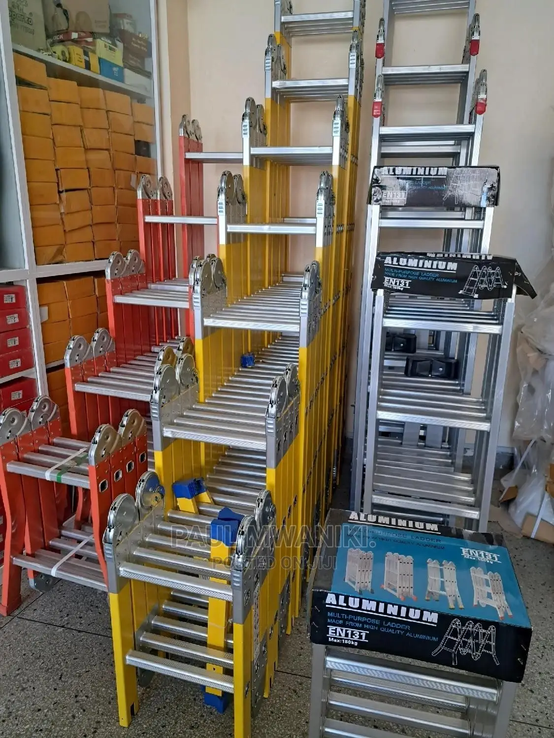 Multipurpose Fibreglass Ladder.