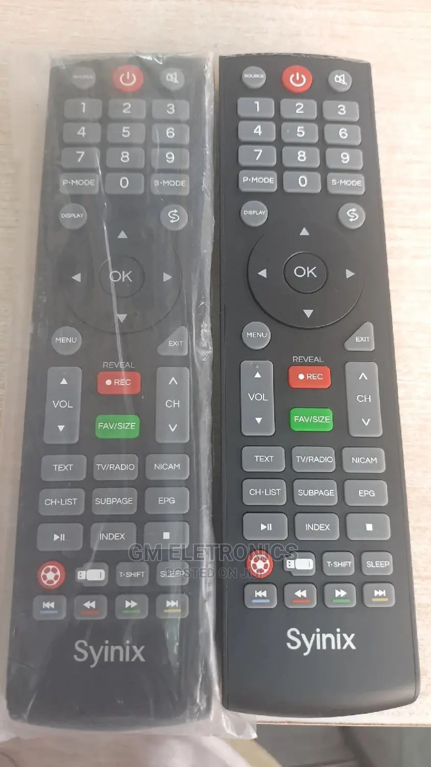 Original Synix Smart Replacement Remote.