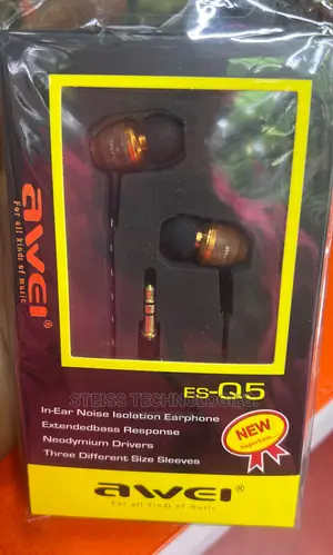 Awei Q3/Q5 Wired Earphones.