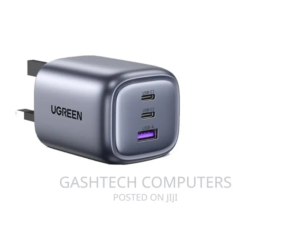 UGREEN USB-A+2*USB-C 65W Gan Tech Fast Charger – UG-90663