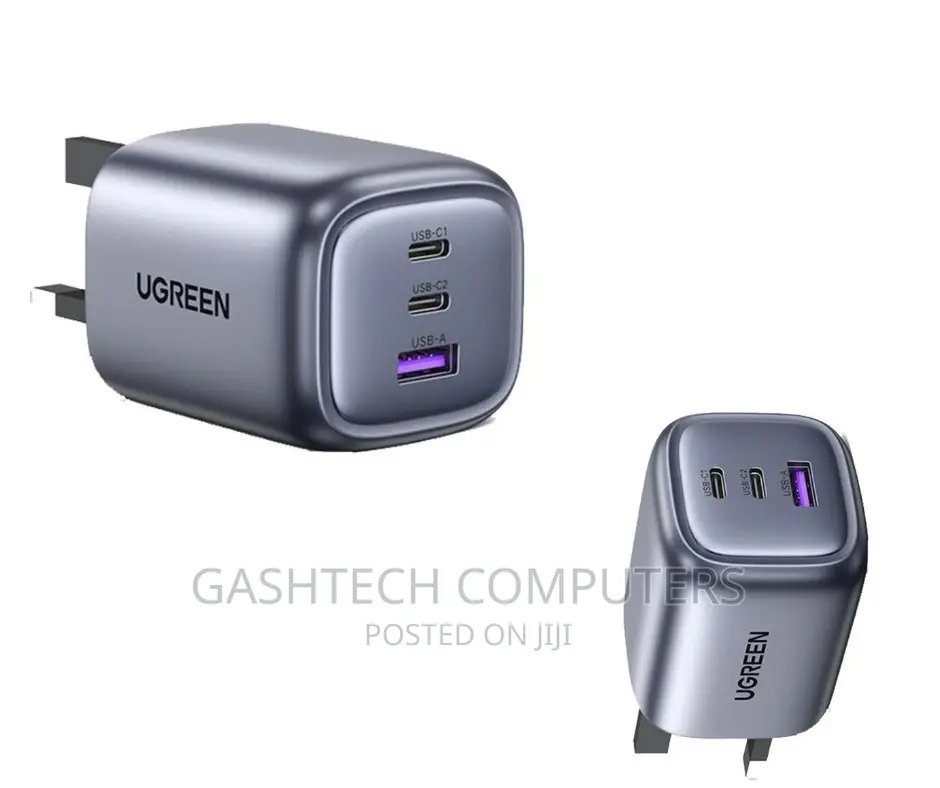 USB-A+2*USB-C 65W Gan Tech Fast Charger UGREEN