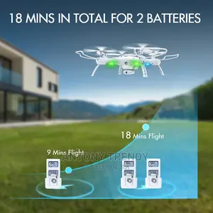 Wide-Angle Drone With Camera, Drones