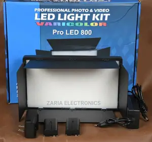 Led 800 Video Light With 2battery,Charger and Adapter