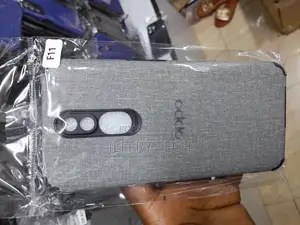 Oppo F11 Fabric Canvas Back Case Grey