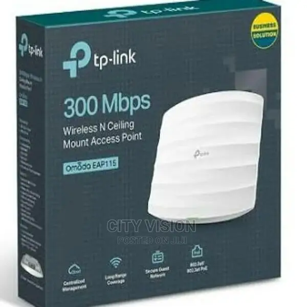 Tp-Link 300mbps Wireless N Ceiling Mount Access Point