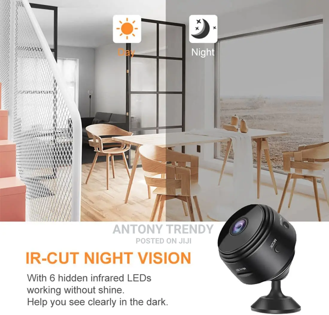 Mini HD 1080P Night Vision Wireless Wifi