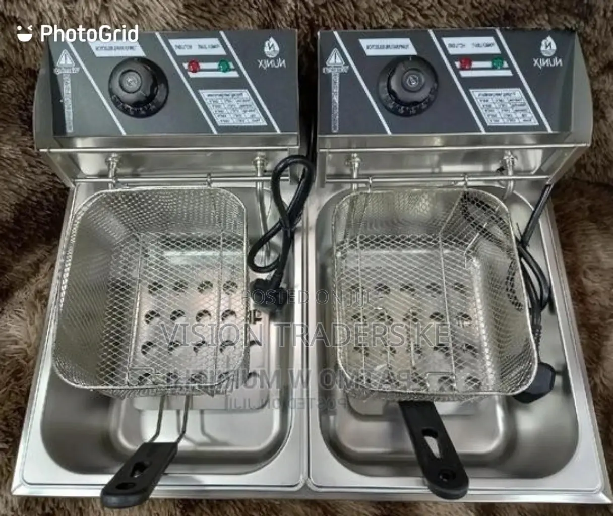 Nunix Double Deep Fryer.
