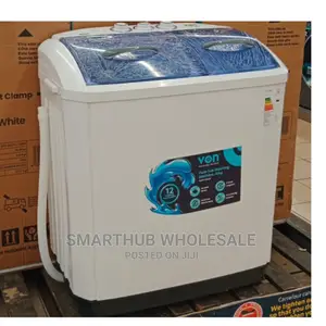 Von 10kgs Twin Tub Washing Machine White