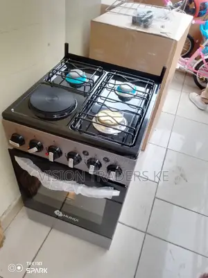 Nunix 3+1 Standng Cooker Electric Oven With Rotisserie Grill