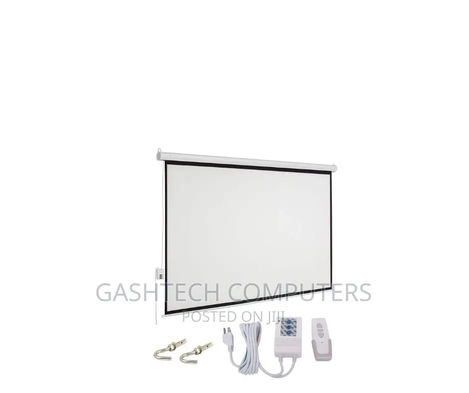Techcom Auto Electric Projector Screen 300 X 300
