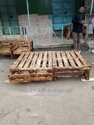 4*6 Pallet Bed Without Headboard