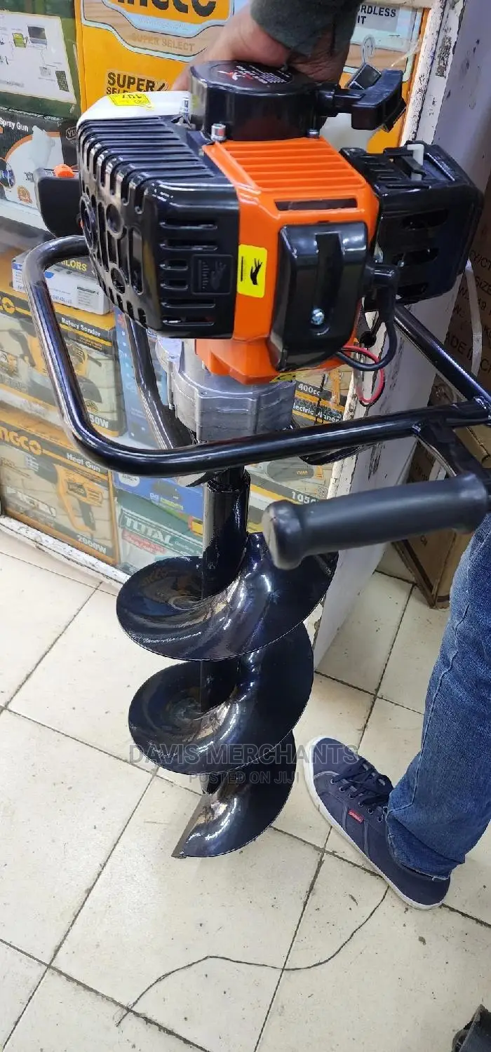 Hawk Earth Auger Machine Powered by Petrol 2 Stroke Engine