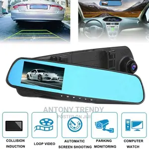 Full HD 1080P Car Dash Cam 4.3 Inch Rearview