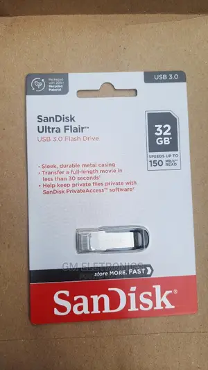 Original 32gb Usb 3.0 Flash Drive.( Metallic)