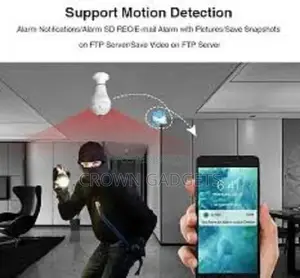 Spy Camera Bulb