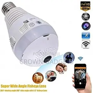 Spy Camera Bulb
