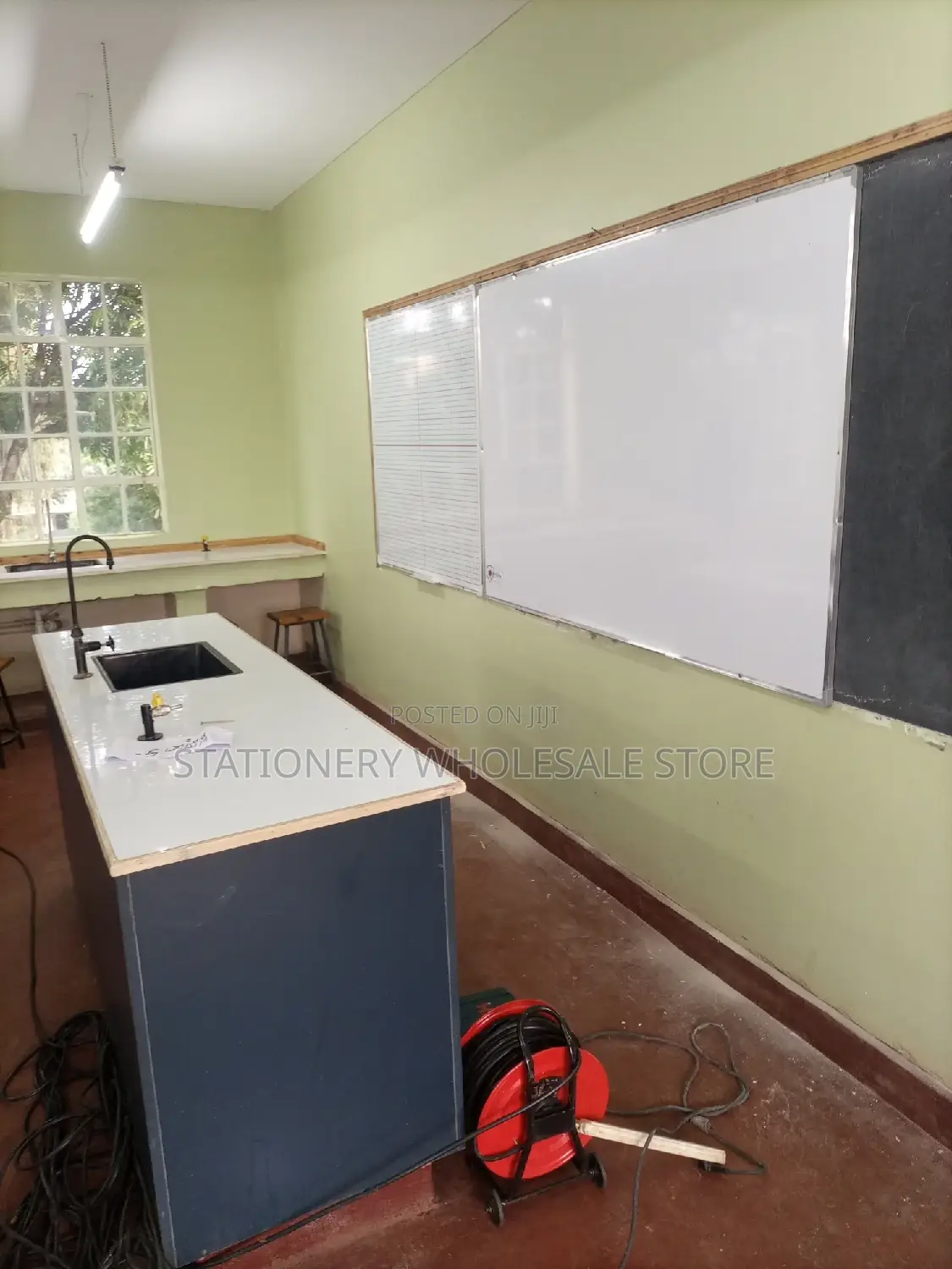 White Board for Sciences Laboratory 6ftx4ft Whiteboard