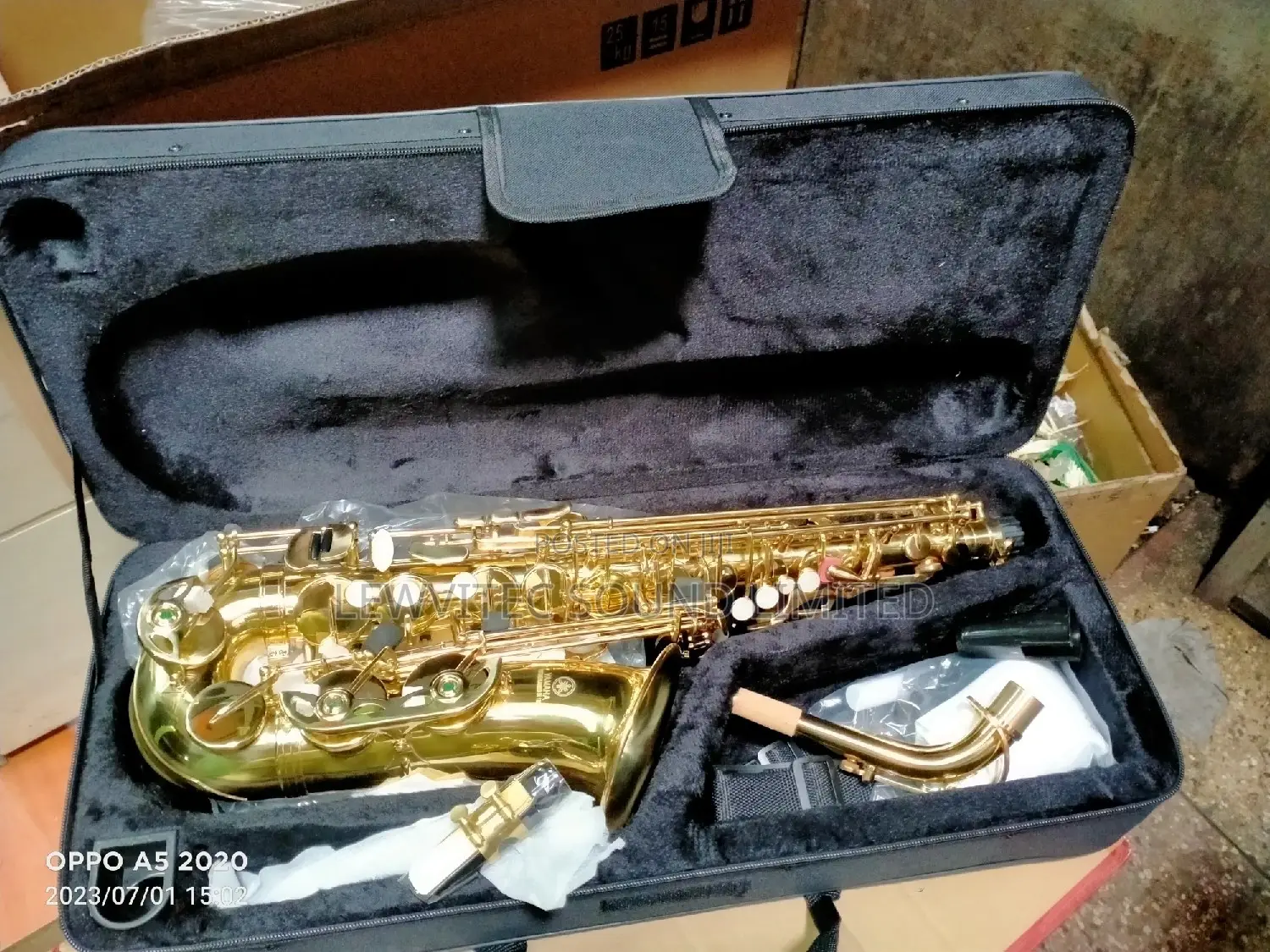 Yamaha Alto Gold Saxophone