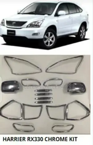 Chrome Kit Toyota Harrier RXX30 Lexus Harrier 2003 2004 2005