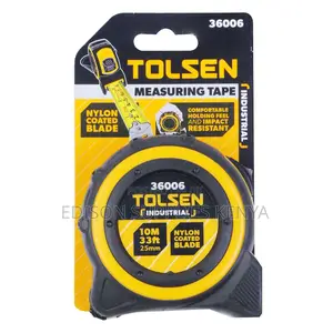 Tolsen Measuring Tape 10m 36006 Nylon Coated Blade *BEST*