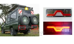 2x Toyota Land Cruiser Safari Vehicle. Rear Led Tail Lights