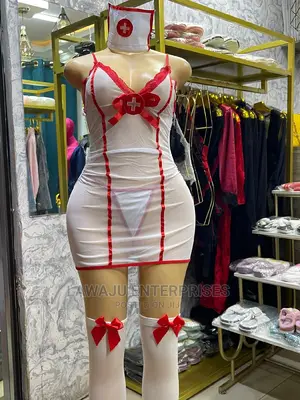 Lace Babydoll Sleepwear Sexy Cosplay Women French Lingerie