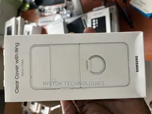 Samsung Galaxy Z Flip 4 Clear Cover With Ring
