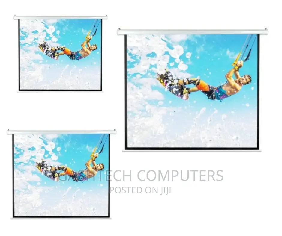 Projector Screen Manual 240 X 240 Techcom