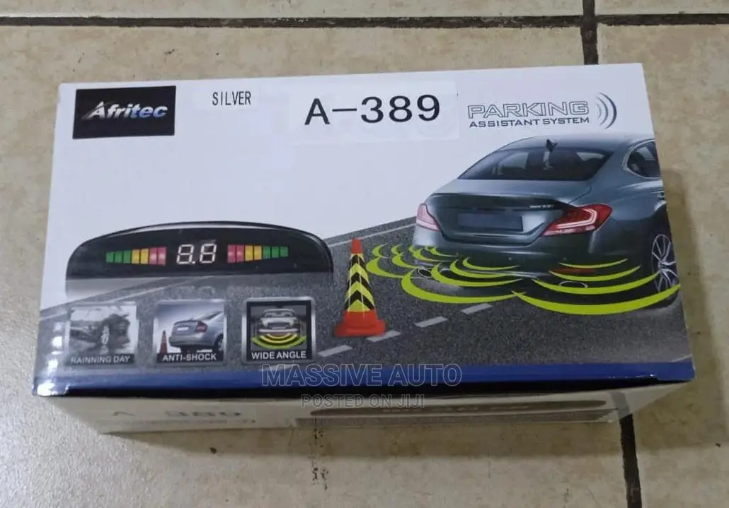Afritec Silver Car Parking Sensor