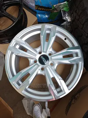 Size 15 Inches Wish Sliver Alloy Rims Set